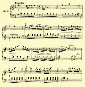 Полонез Огинского ноты для фортепиано